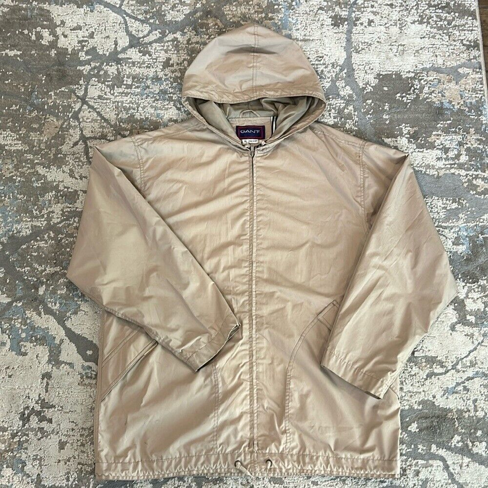 Gant Men's XL tan hooded jacket‎